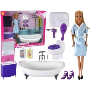 coffret poupée barbie avec salle