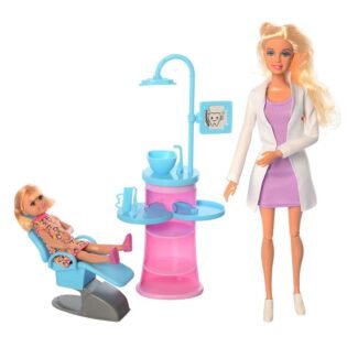 coffret poupée barbie dentiste defa lucy