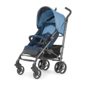 statut poussette lite way chicco bleu