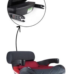 rehausseur isofix avec dossier flat fix plus pratique