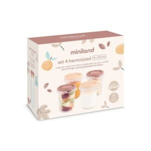 emballage set 4 pots valencia miniland