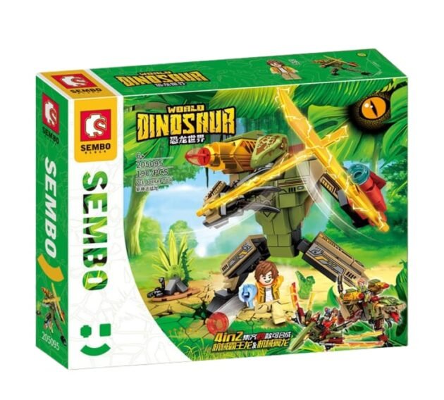 set sembo dinosaure de chasse rapide lego