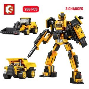 Set-de-construction-Robot-Transformateur profil sany robot transformateur