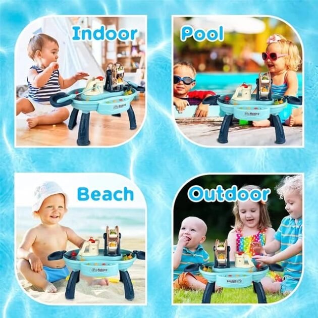 pratique table de jeu de pêche