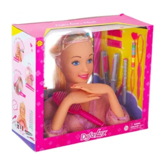boîte emballage tête à coiffer defa lucy