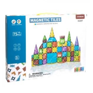 jeu de construction magnétique 75 pcs pratique