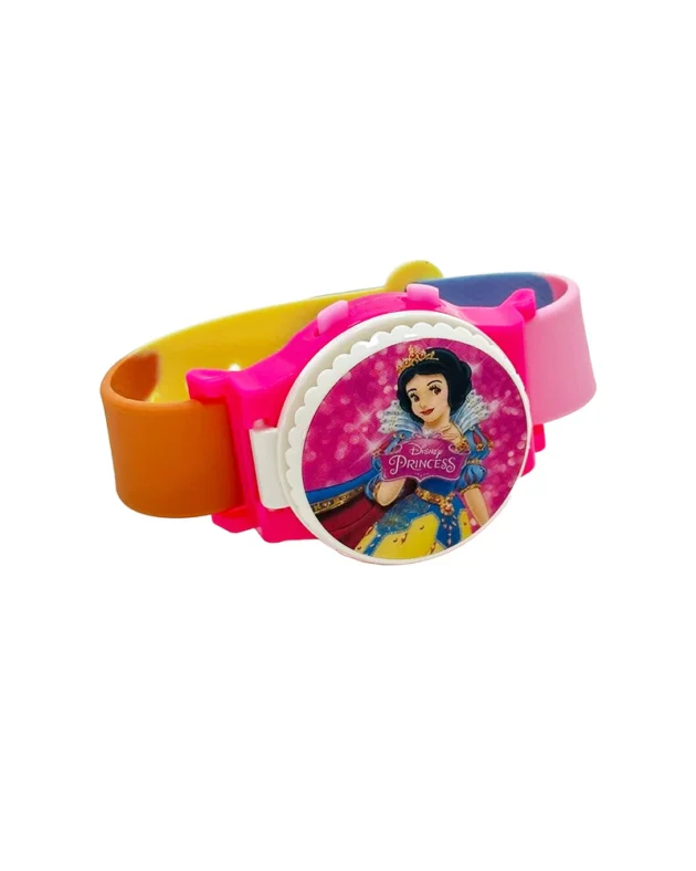 adorable montre digitale blanche neige