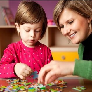 pratique puzzle 24 pcs animal