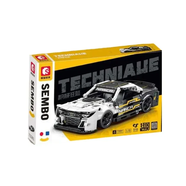 boîte voiture techniaue sembo 518 pcs