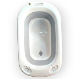 pratique baignoire pliable kuveti gris