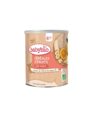 babybio céréales 3 fruit avec quinoa 1