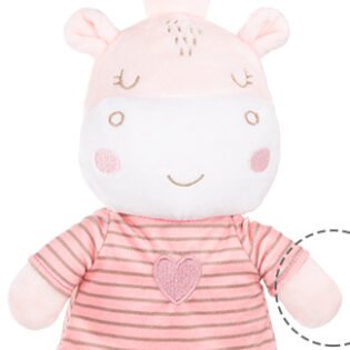 Musical-toy-Hippo-Dreams-Kikkaboo adorable musical toy hippo