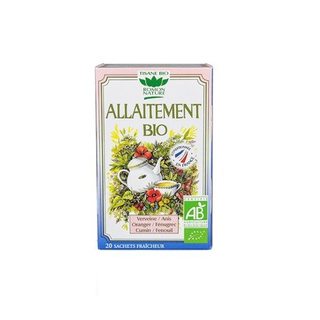tisane allaitement bio 20 x 1.6g