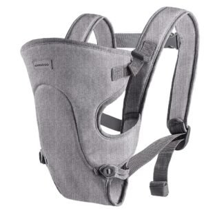 Porte-bebe-Carrier-Myra-Kikkaboo-gris confortable porte bébé myra kikkabooo gris
