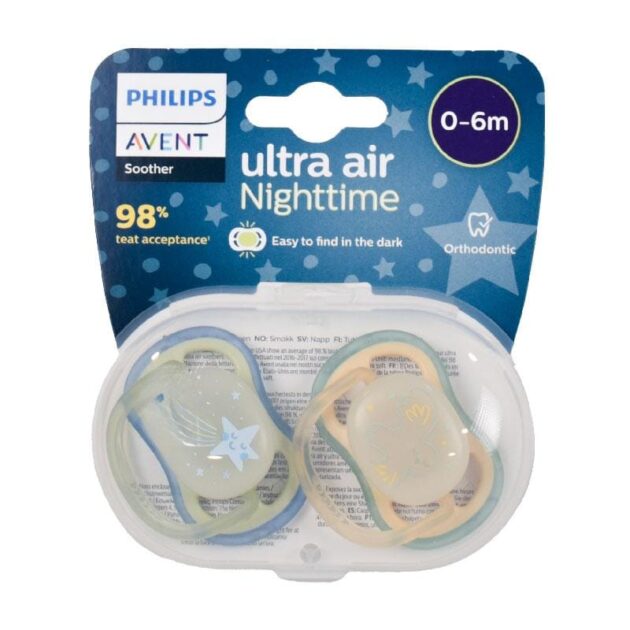 confortable sucettes 0-6 ultra air nuit g