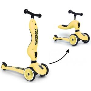 profil trottinette 2en1 highwaykick jaune