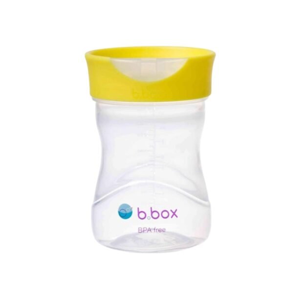 Tasse-d-entraînement-B-Box-240ml-jaune statut tasse d'entraînement jaune b. box