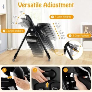 inclinaison chaise haute kidilo A2