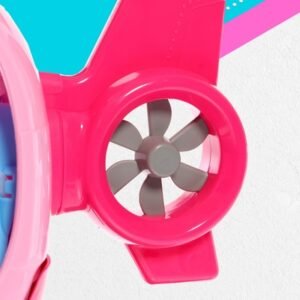 hélicoptère travel fashion rose