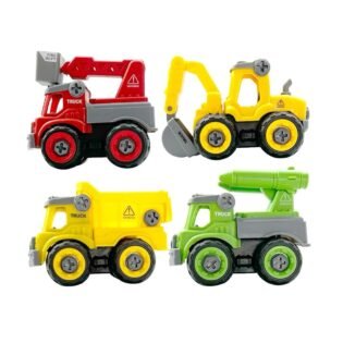 lot de 4 véhicules