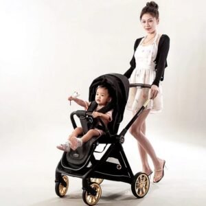 Poussette-reversible-compacte-U-BEST-6 maniable poussette xfold u-best noire