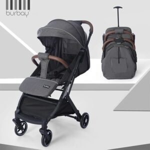 statut poussette valise 618 grise