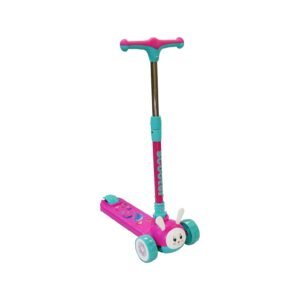 profil trottinette avec roues lumineuses