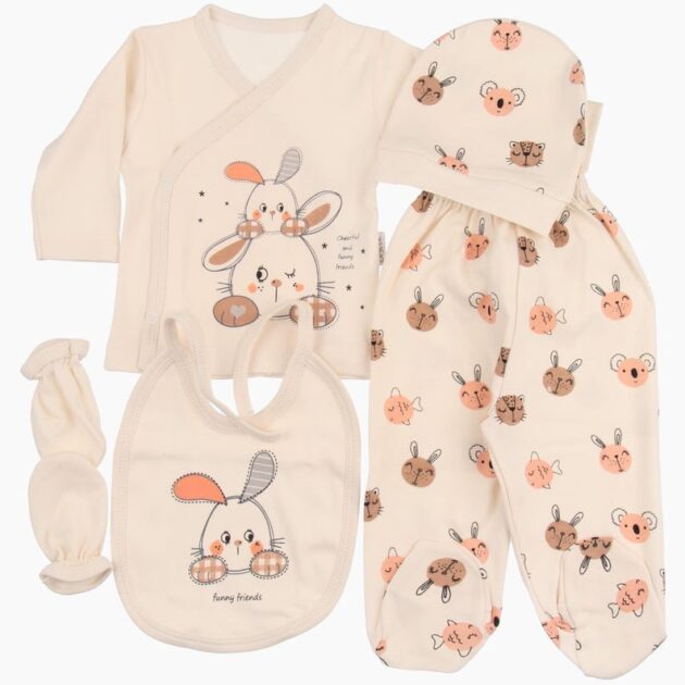 coffret de vêtements 5 leylek beige