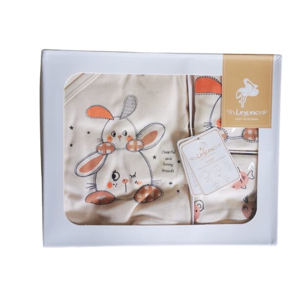 leylek coffret vêtements beige