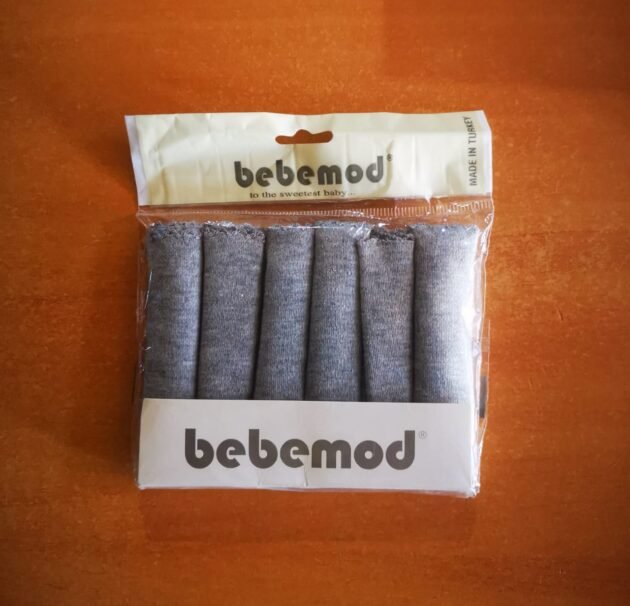 Lot-de-6-mouchoirs-coton-Bebemod-gris statut mouchoirs coton bebemod gris