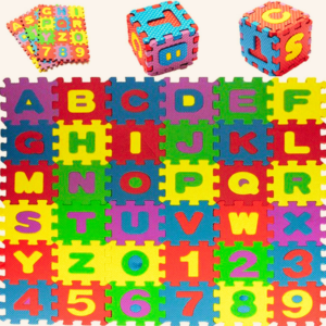 statut tapis puzzle chiffres eva