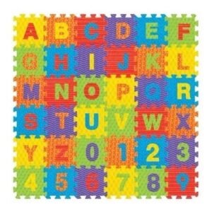 profil tapis puzzle chiffres et lettres