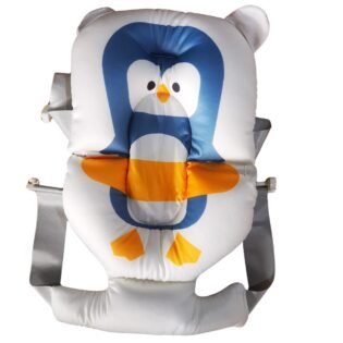 statut coussin de bain bleu