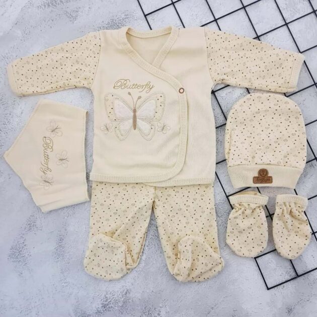 confortable coffret de vêtements burtterfly