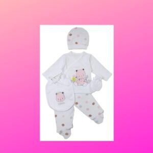 confortable coffret 5 pcs pour bébé leylek