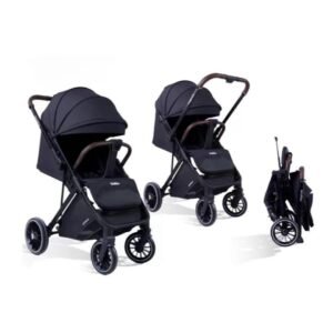 6530 poussette réversible kidilo noire