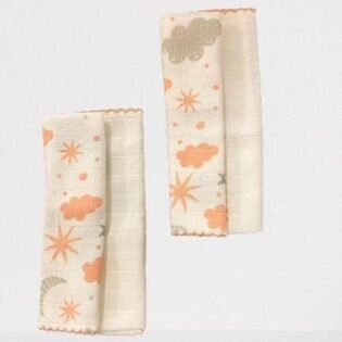 statut lot de 2 mouchoirs multi-usages fille