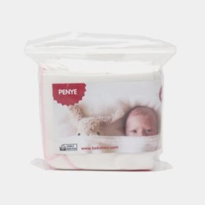 Lot-de-6-mouchoirs-en-coton-25x25-cm-3 bebekevi lot de 6 mouchoirs rose