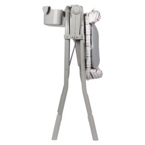Table-a-langer-avec-baignoire-Qingran-gris-3 table à langer pliable