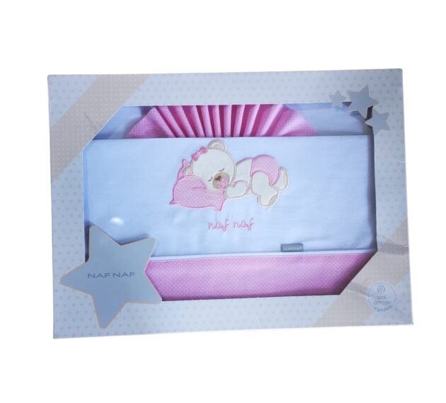 statut parure de lit 60x120 cm rose