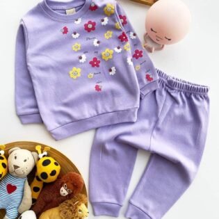 ensemble-bebe-flowers-nikuby-3 adorable ensemble 2 pcs flowers