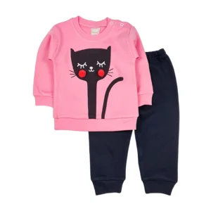 adorable ensemble de vêtements chat