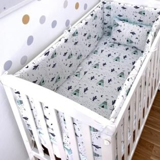 statut pack couette avec tour de lit et oreiller