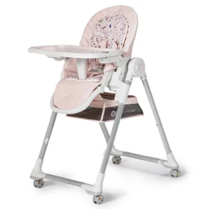 statut chaise haute lastree rose