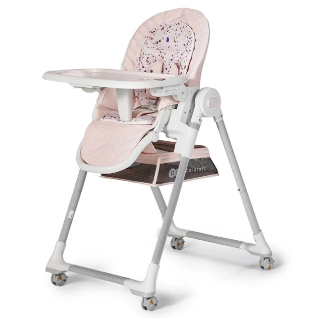 statut chaise haute lastree rose