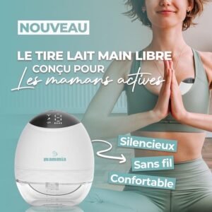 efficace tire lait mains libres
