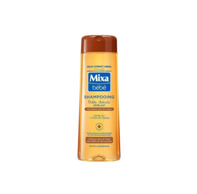 doux shampoing démêlant mixa