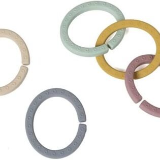 Anneaux en silicone Jungle - Eurekakids