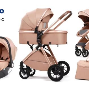 profil pack poussette réversible v8 beige