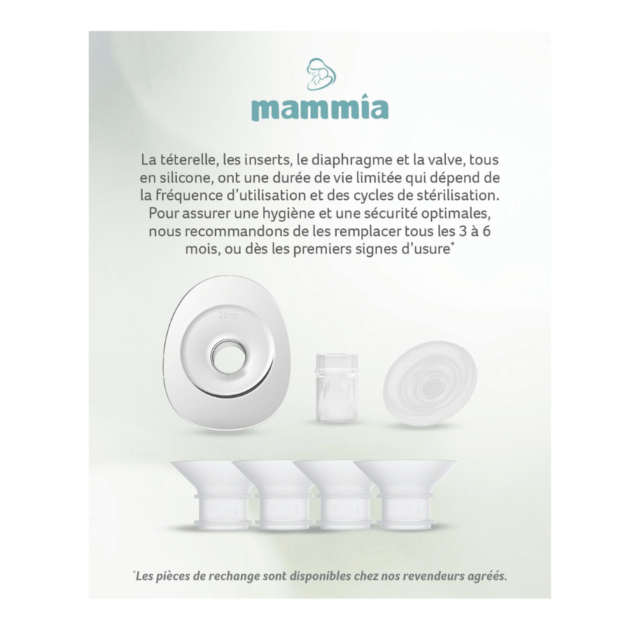Tire lait électrique Double mains libres - Mammia